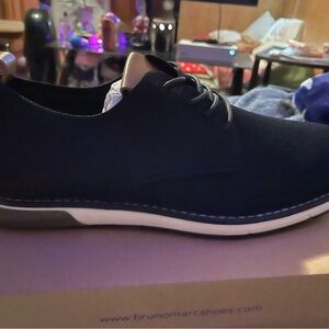 Bruno Marc Men's Black Oxford Shoes